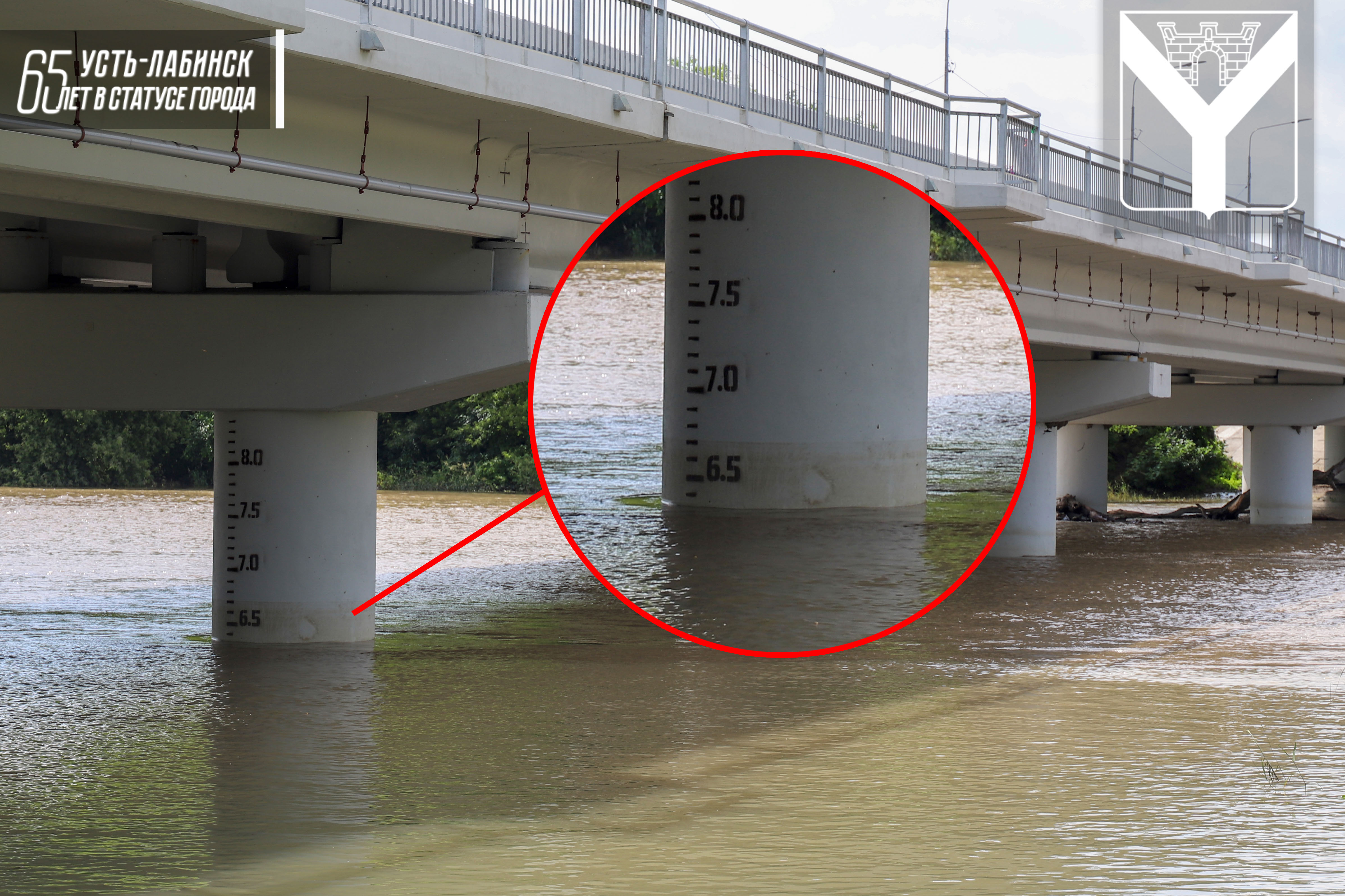 Уровень воды в реке Кубань стабилизировался | 11.06.2023 | Усть-Лабинск -  БезФормата